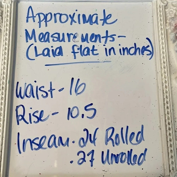 NINE WEST Vintage America Collection Jeans Blue Light Wash Stripe Boho Size 8 - Picture 8 of 10